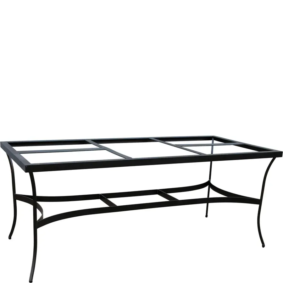 Domiziani Rectangular Dining Table Base 67 x 32 x 27 Brown