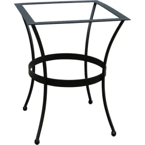 Domiziani Side Table Base, 15 x 15 x 19.5, Brown