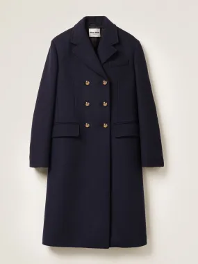 Double-breasted cloth coat