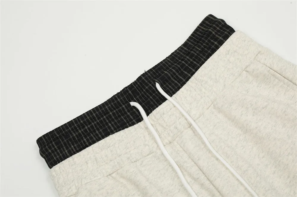 Double Waist Design Casual Pants For Men