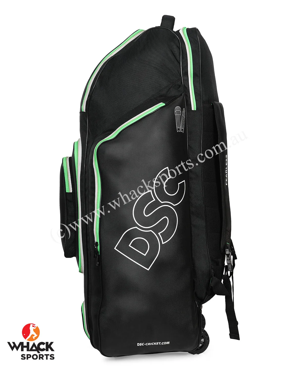 DSC Spliit Premium Cricket Kit Bag - Wheelie Duffle - Large