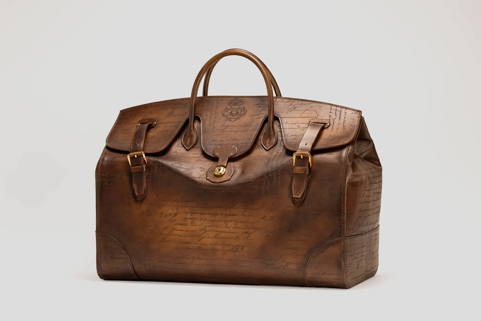 Duffle Bag - Parchment Patina Vintage Camel
