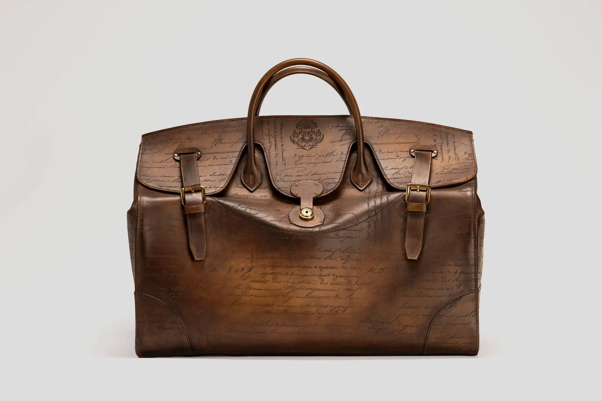 Duffle Bag - Parchment Patina Vintage Camel