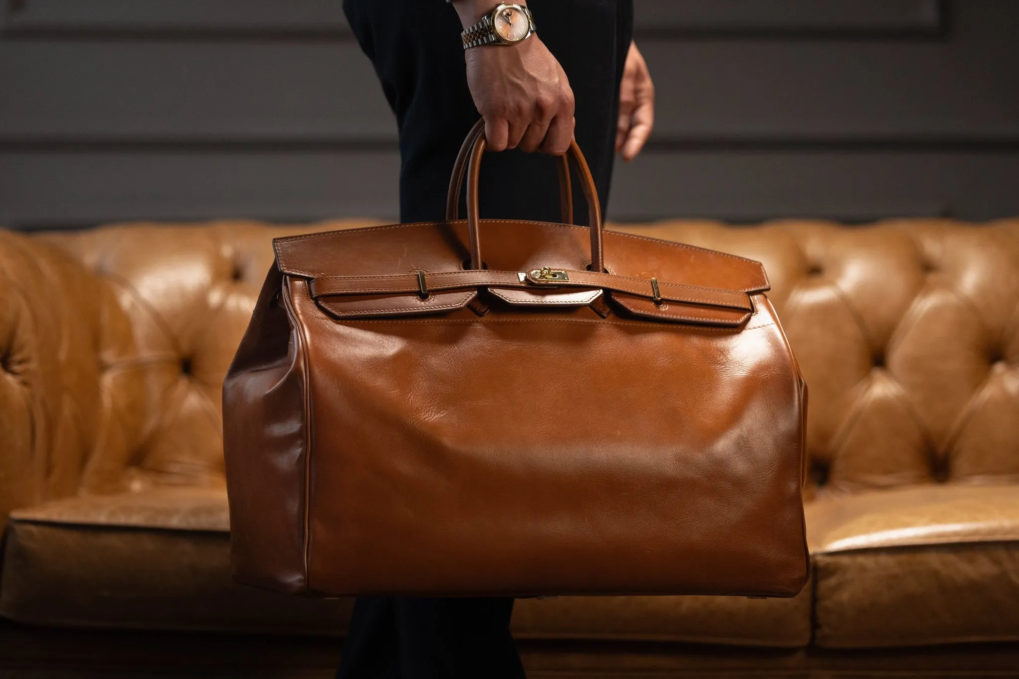 Duffle Bags - Barenia Patina