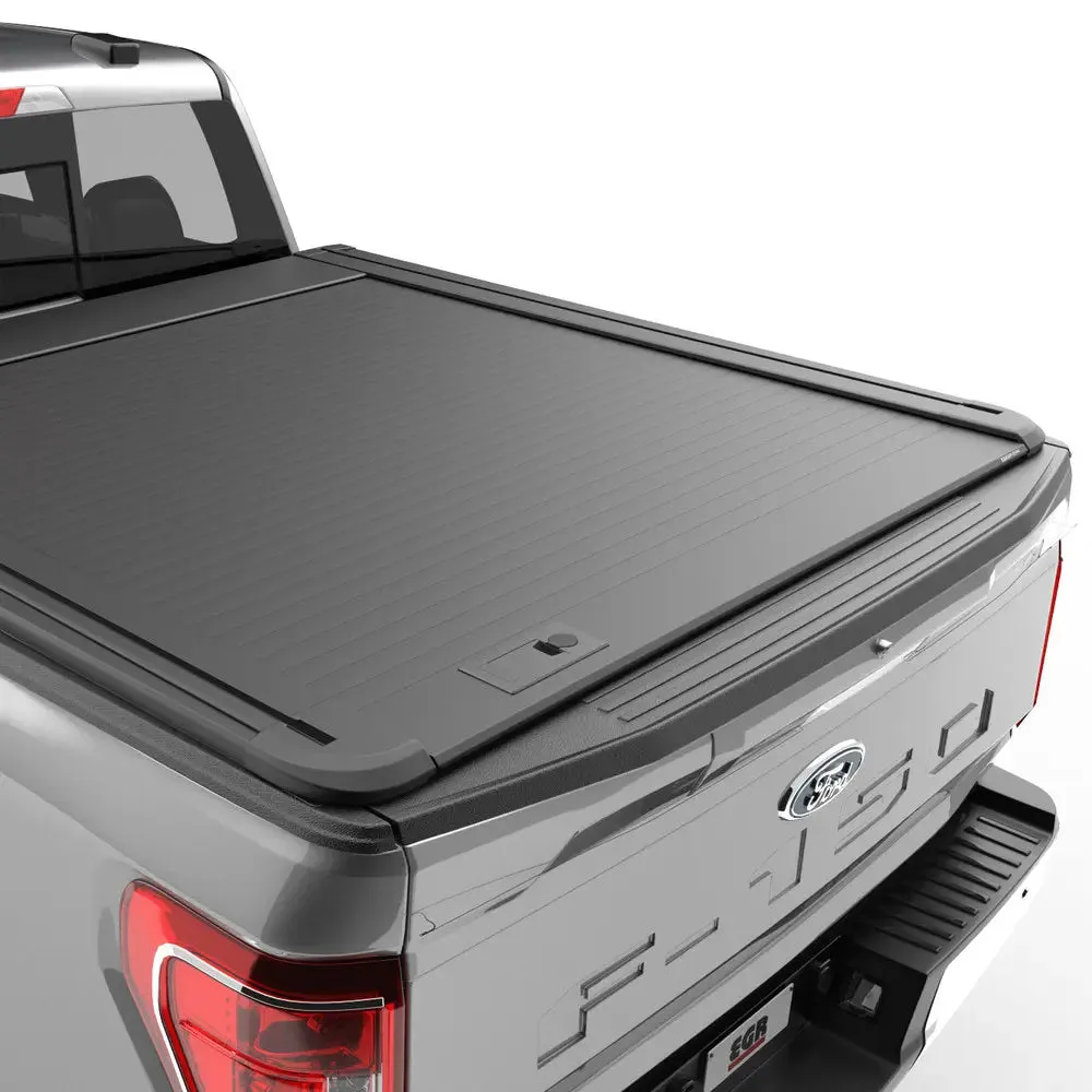 EGR RollTrac Manual Retractable Bed Cover - Ford F150 Crew Cab
