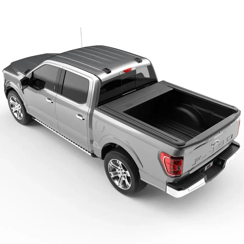 EGR RollTrac Manual Retractable Bed Cover - Ford F150 Crew Cab