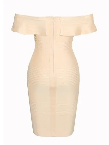 ELISE RUFFLE DRESS