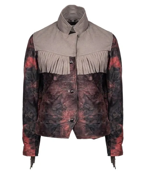 Emma Mackey Sex Education Fringe Jacket