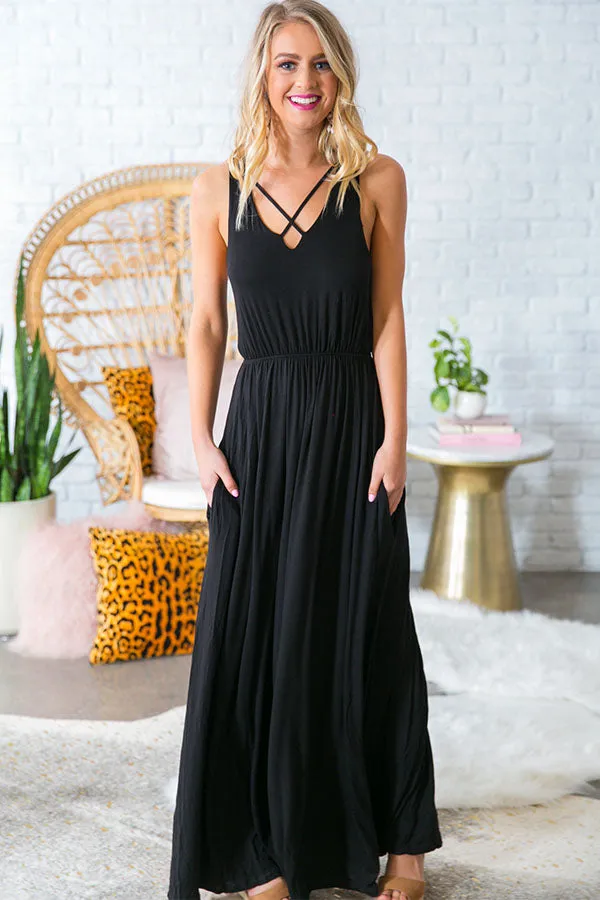 Endless Summer Criss Cross Maxi