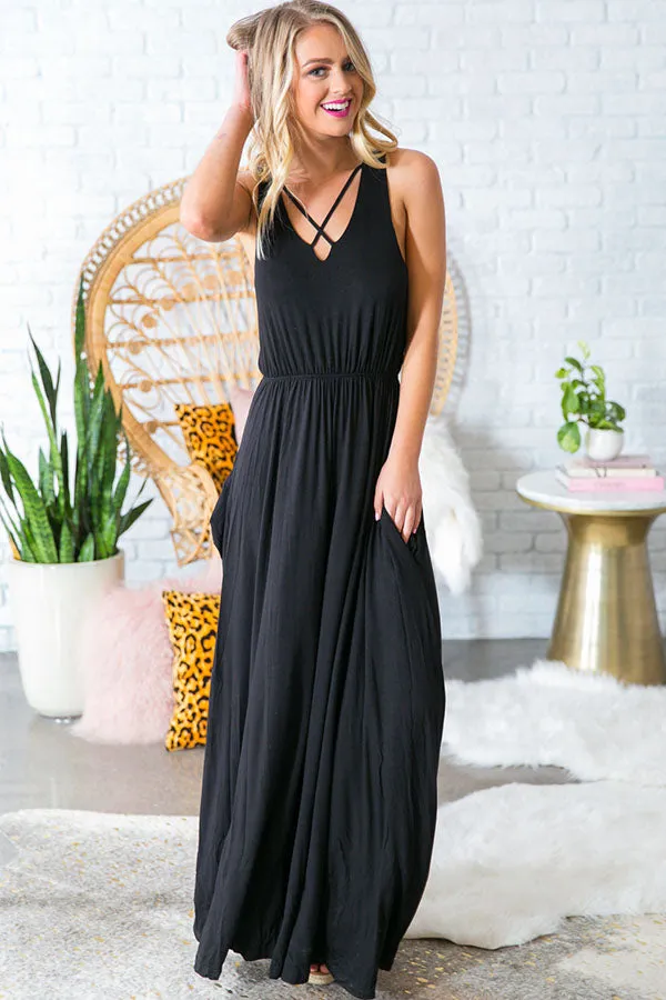 Endless Summer Criss Cross Maxi