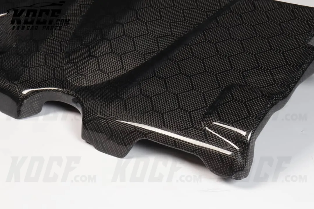 Engine Cover Overlay Carbon Fiber 2018-2024 Toyota Camry i4 & 2019  Avalon i4 Compatible - VIP Price Free Shipping Item