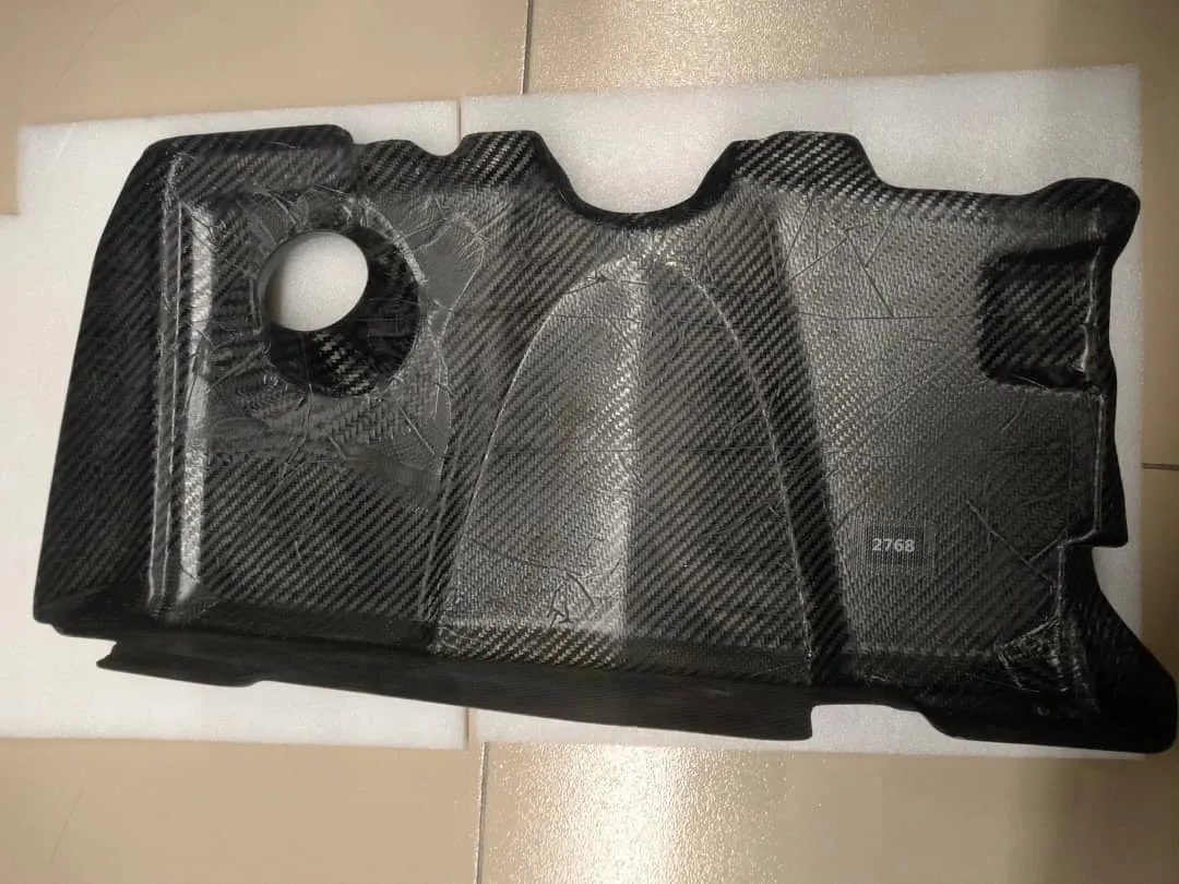 Engine Cover Overlay Carbon Fiber 2018-2024 Toyota Camry i4 & 2019  Avalon i4 Compatible - VIP Price Free Shipping Item