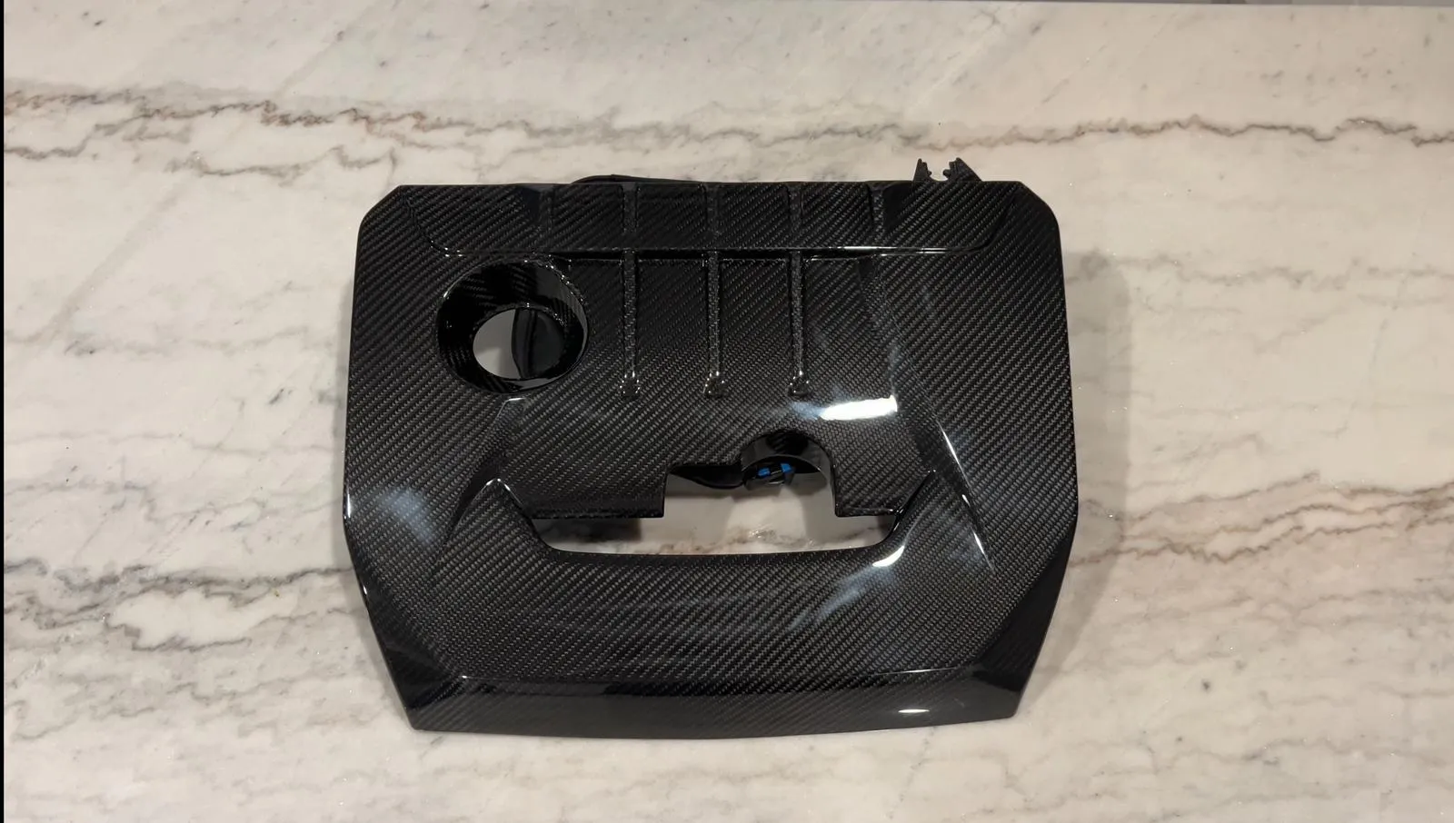 Engine Cover Overlay Carbon Fiber 2023  Toyota Corolla GR & 2020-2024 Yaris GR Engine Cover Compatible