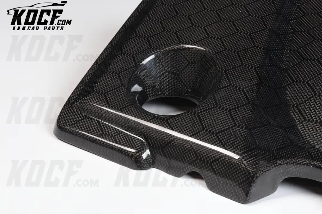 Engine Cover Overlay Carbon Fiber 2025-Present Toyota Camry Gen 9 i4 Compatible
