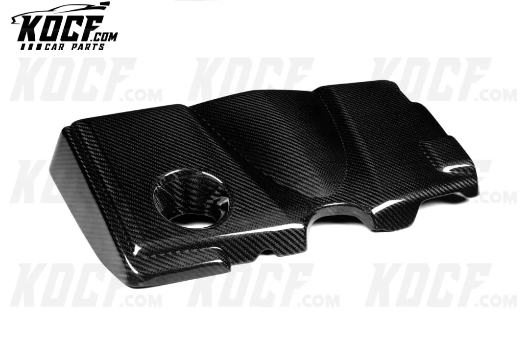 Engine Cover Overlay Carbon Fiber 2025-Present Toyota Camry Gen 9 i4 Compatible