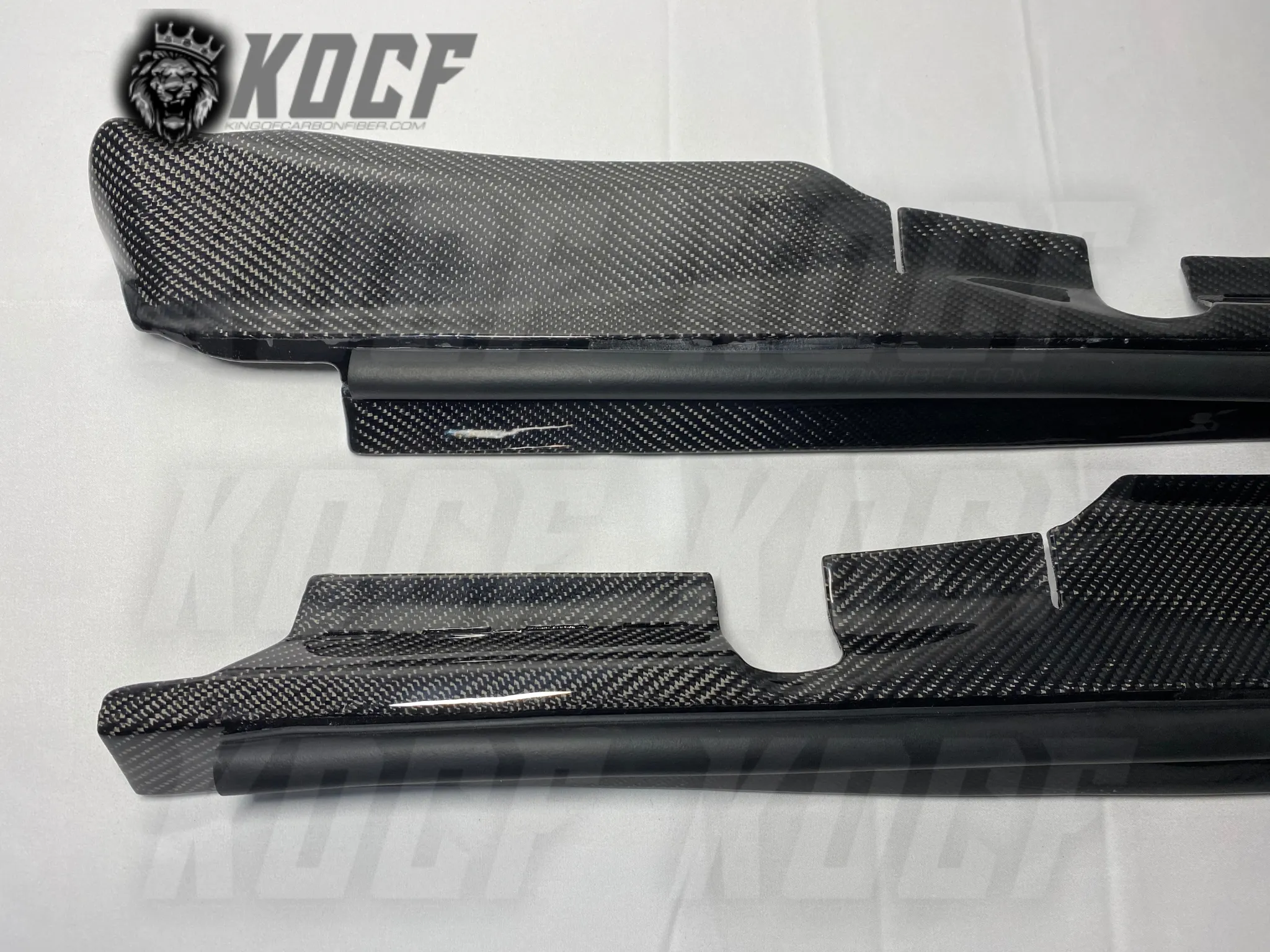 Engine Side Pieces Carbon Fiber 2018-2024 Toyota Camry i4 & V6 - VIP Price