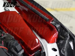 Engine Side Pieces Carbon Fiber 2018-2024 Toyota Camry i4 & V6 - VIP Price