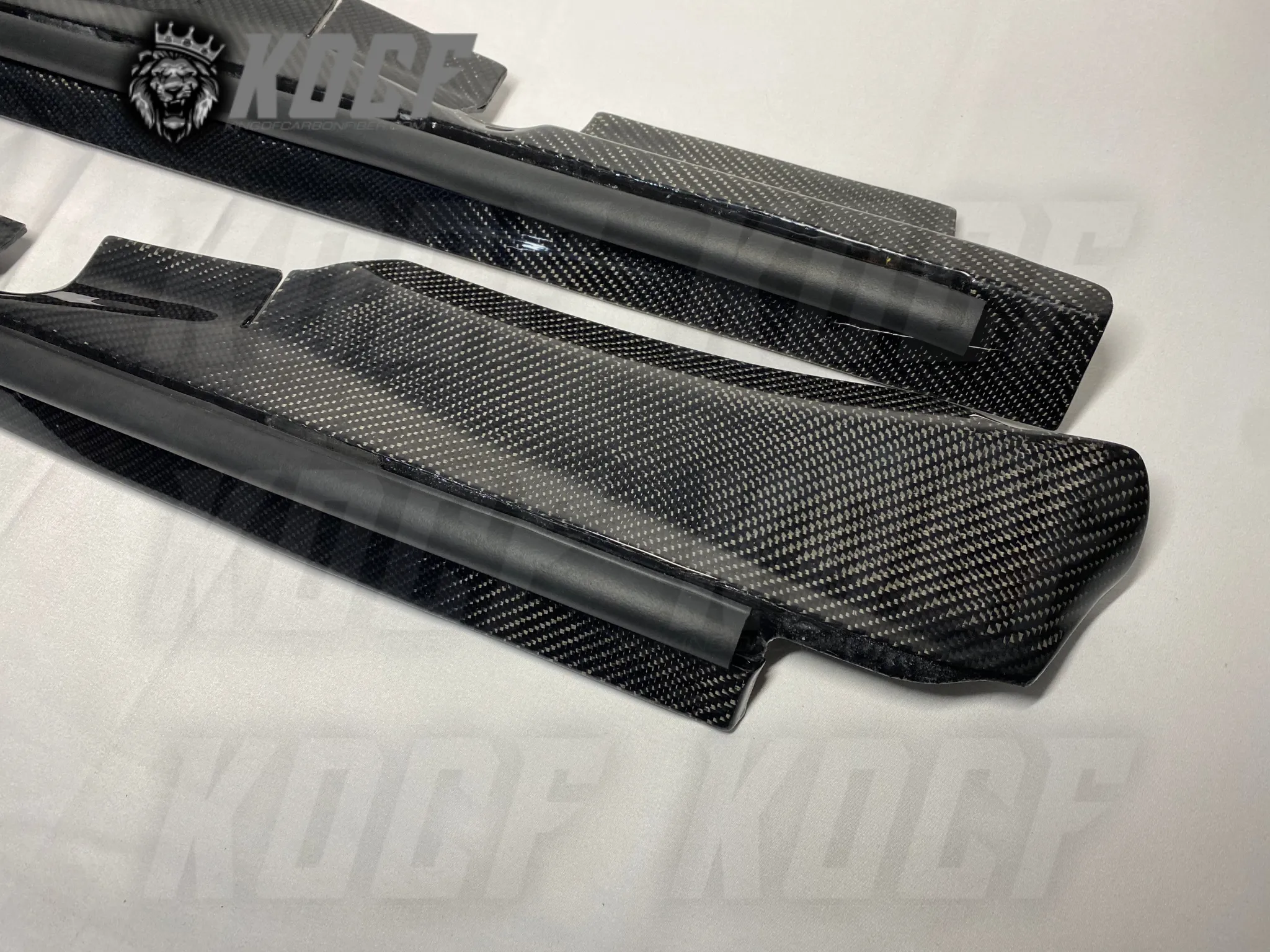 Engine Side Pieces Carbon Fiber 2018-2024 Toyota Camry i4 & V6 - VIP Price