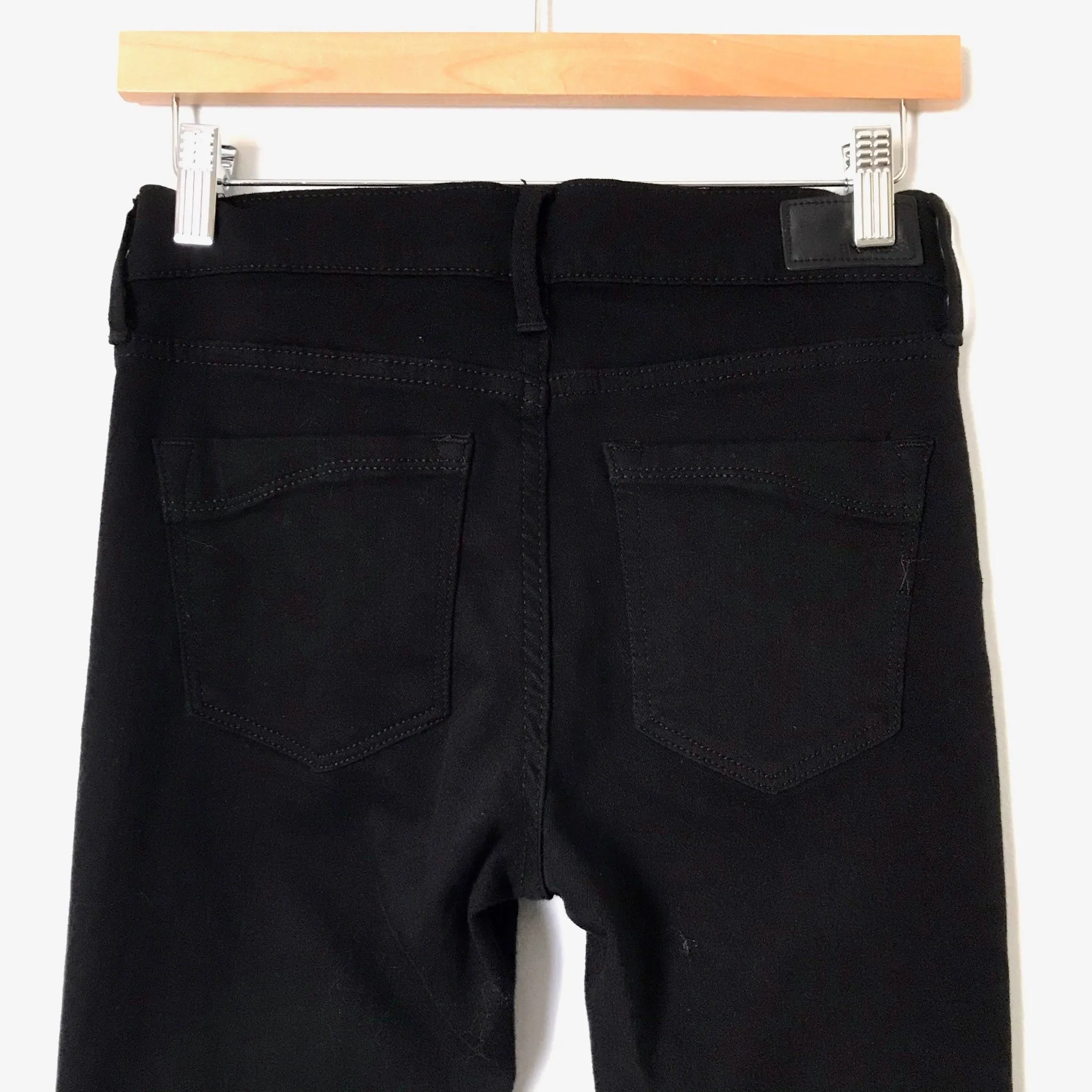 Express Black Skinny Jeans Mid Rise Leggings- Size 2 (Inseam 29 1/2”)