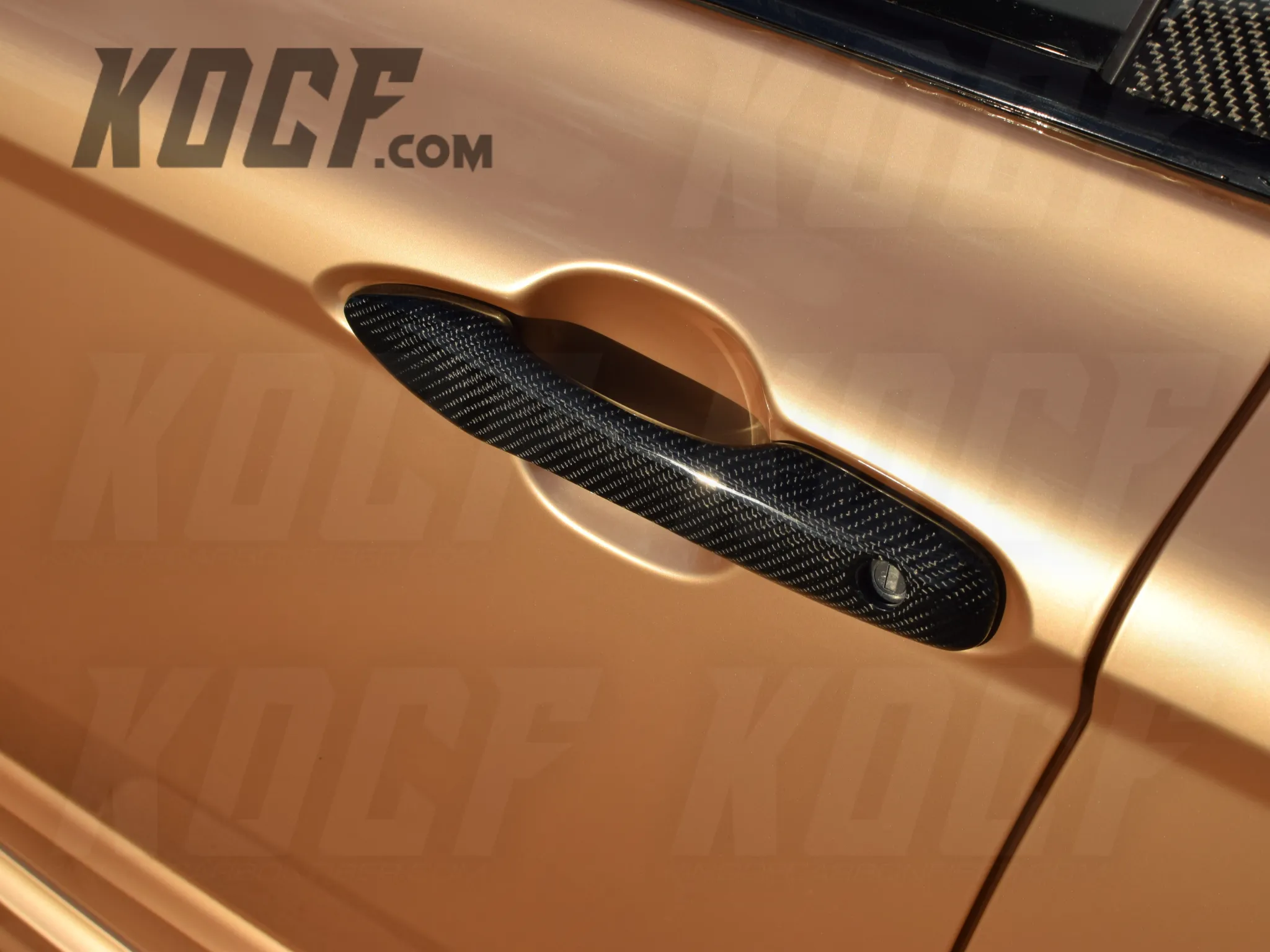 Exterior Door Handles Toyota Replacements Carbon Fiber Compatible with 2025-Present Toyota Camry Gen 9