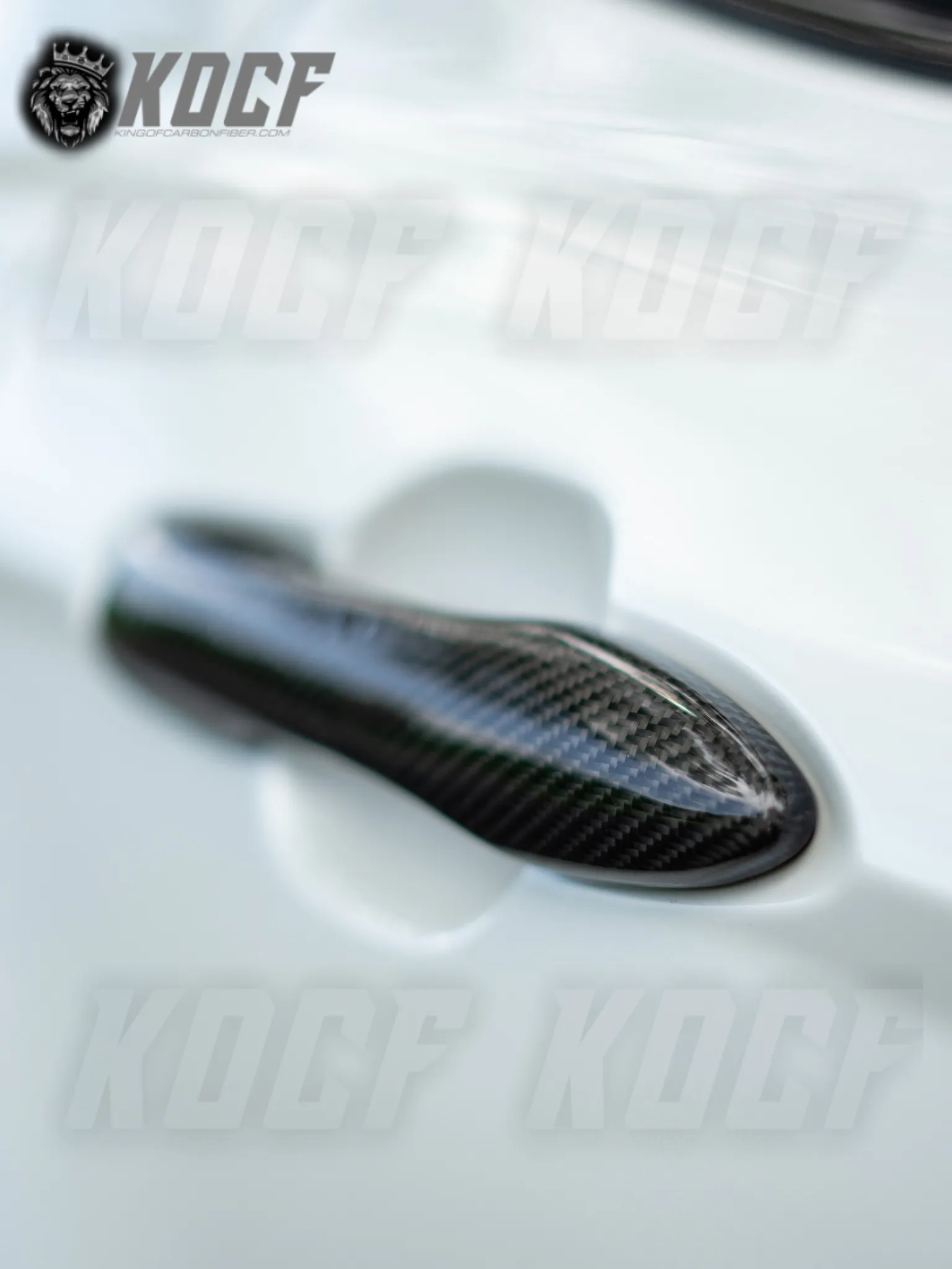 Exterior Door Handles Toyota Replacements Carbon Fiber Compatible with 2025-Present Toyota Camry Gen 9