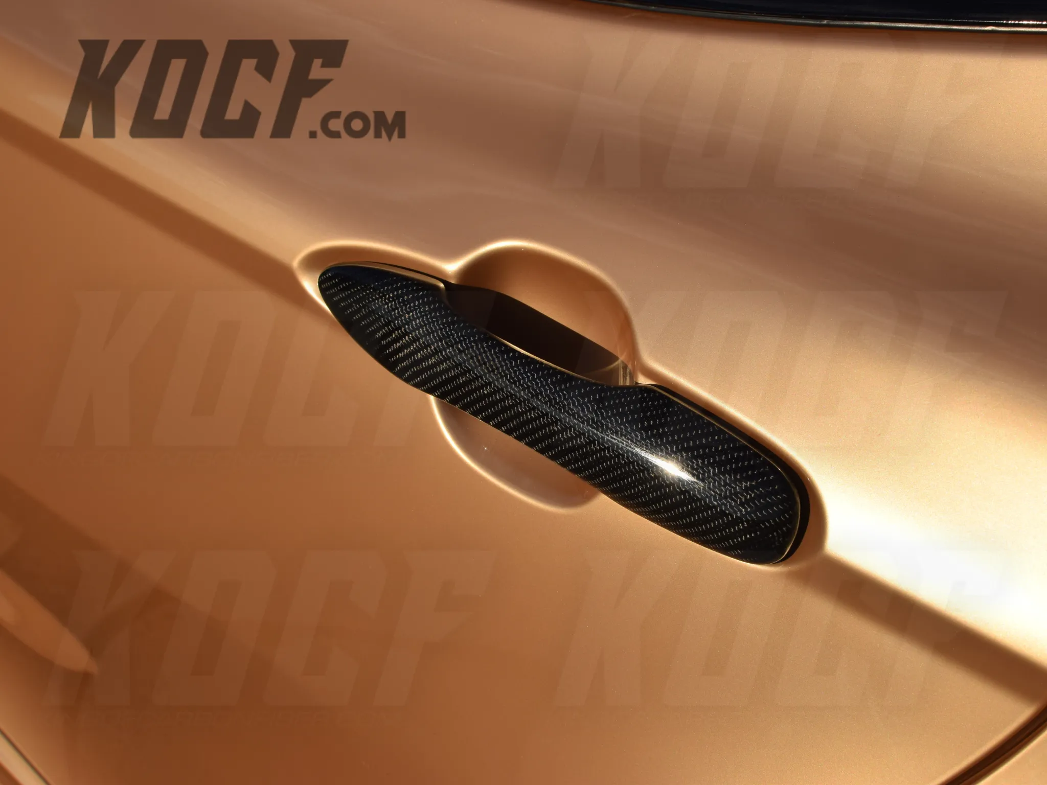 Exterior Door Handles Toyota Replacements Carbon Fiber Compatible with Camry, Corolla, Avalon - VIP Price