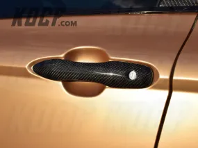 Exterior Door Handles Toyota Replacements Carbon Fiber Compatible with Camry, Corolla, Avalon - VIP Price