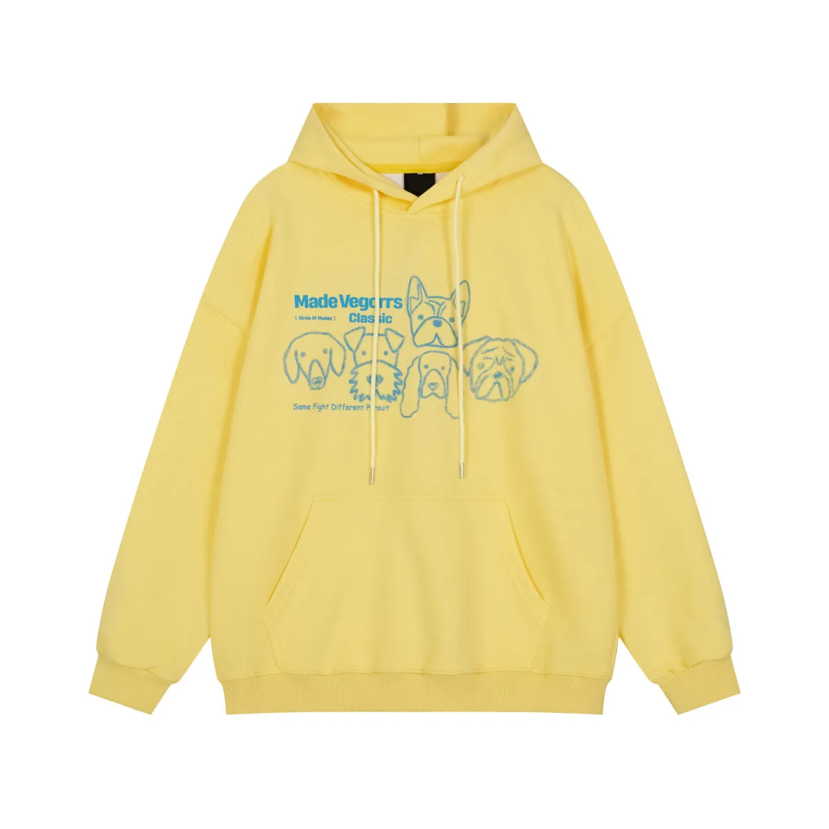 Faire Echo colorful puppy family hoodie