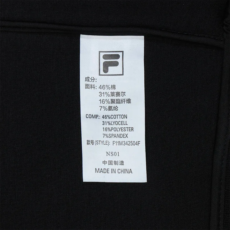 FILA CORE Men's DESIGN MUSEUM DENMARK WHITE LINE BLUE Knit Top in Black (Unisex)