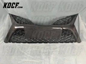 Front Grill JDM Carbon Fiber Replacement 2018-2024 Toyota Camry Compatible