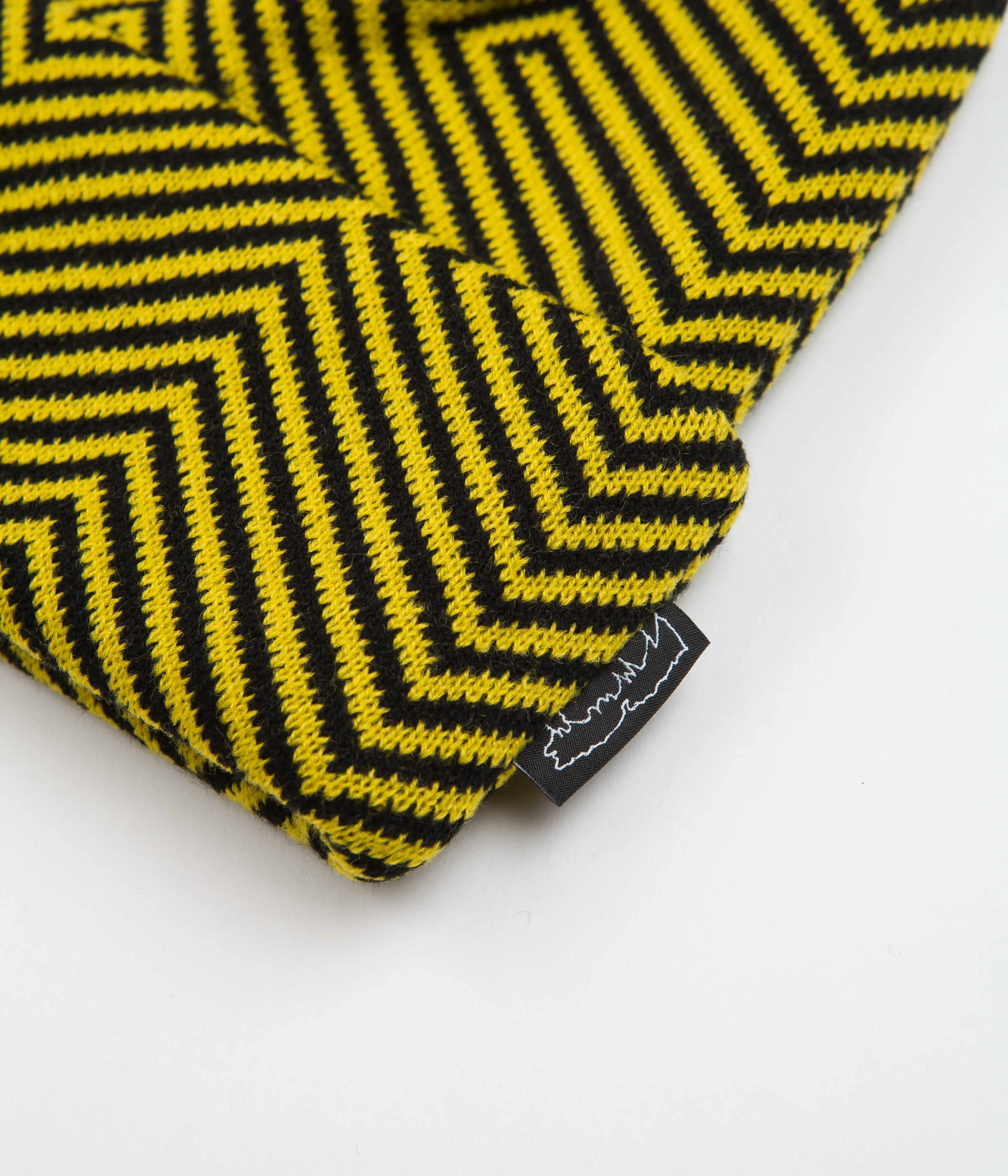 Fucking Awesome Hurt Your Eyes Beanie - Mustard