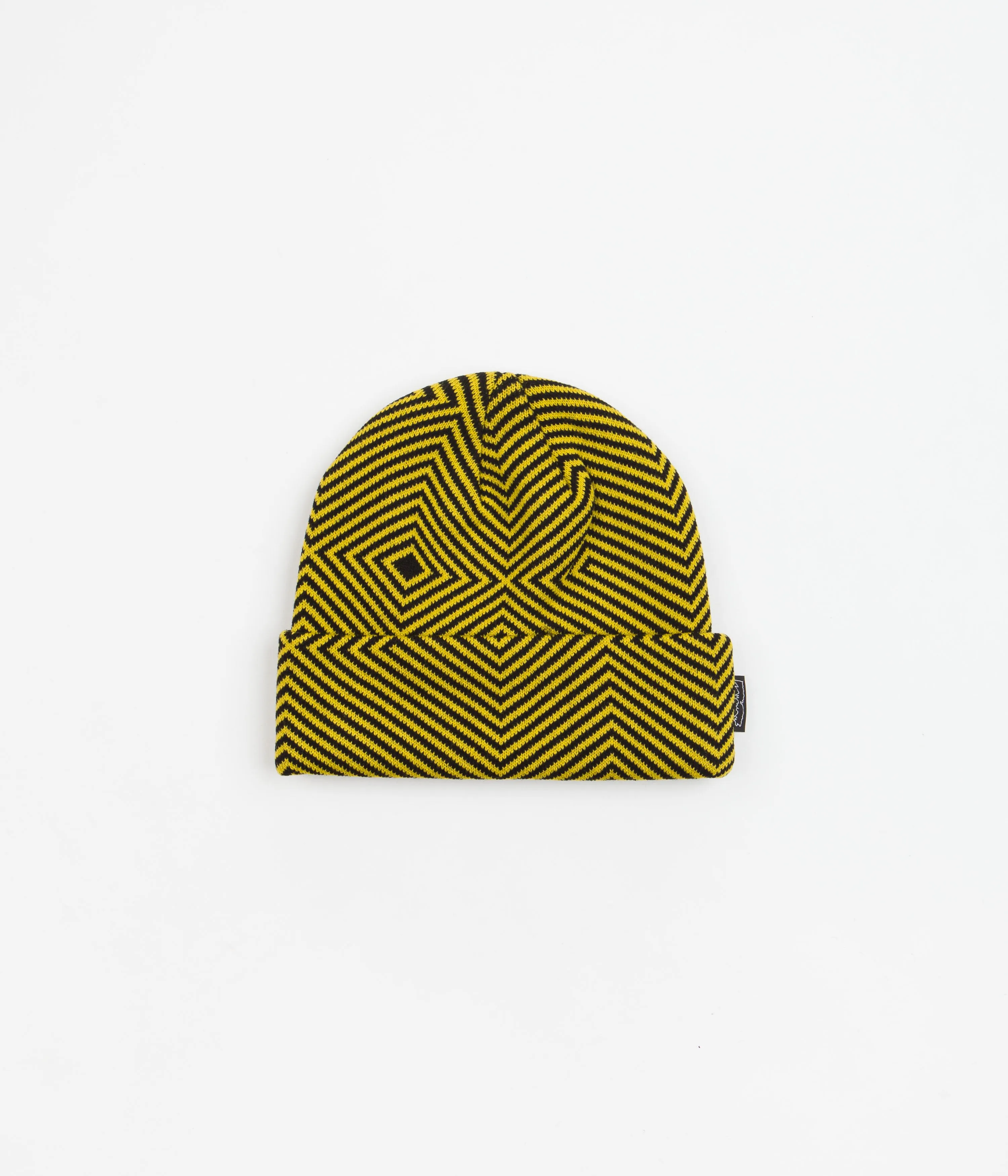 Fucking Awesome Hurt Your Eyes Beanie - Mustard