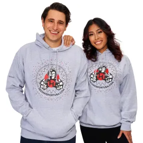 GameON2 Techni Unisex Grey Hoodie