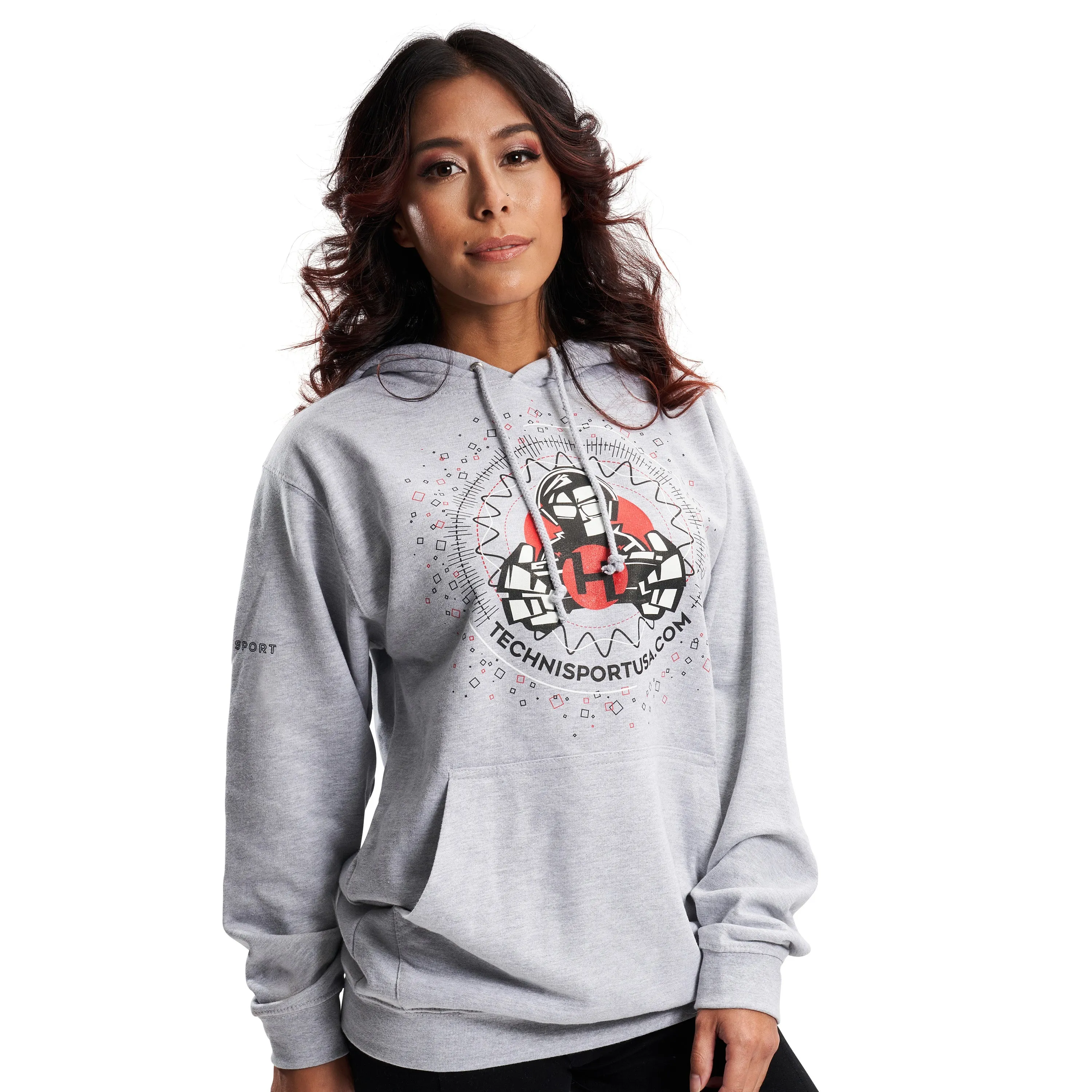 GameON2 Techni Unisex Grey Hoodie
