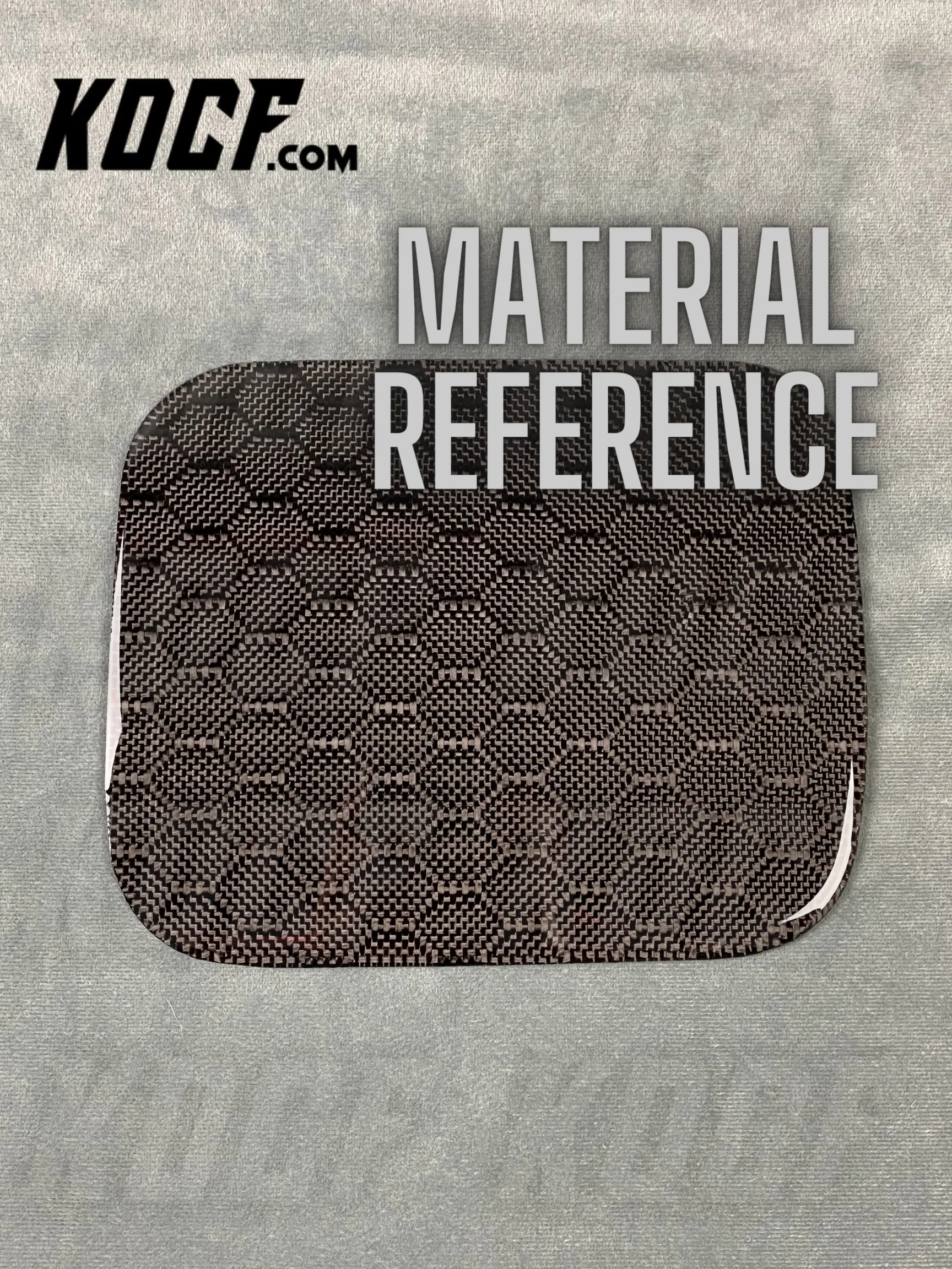 Gas Door Carbon Fiber Replacement 2018-2024 Toyota Camry Compatible - Customizable