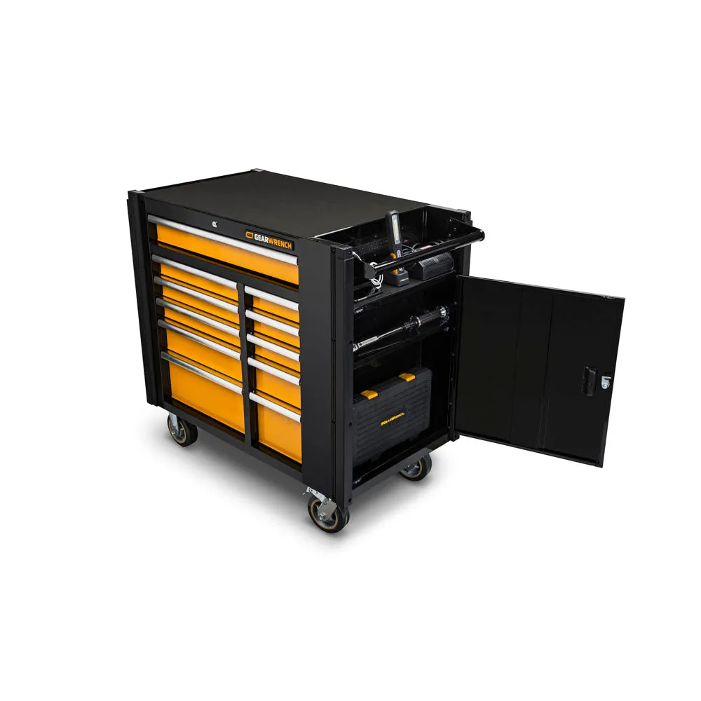 GearWrench 83169 42" 11 Drawer Black & Orange Mobile Work Station