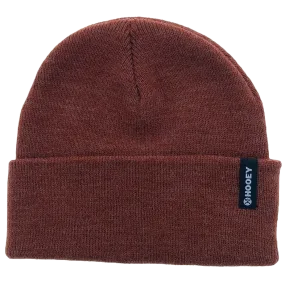 Hooey Maroon Beanie With Black & White Logo Tag 2051MA