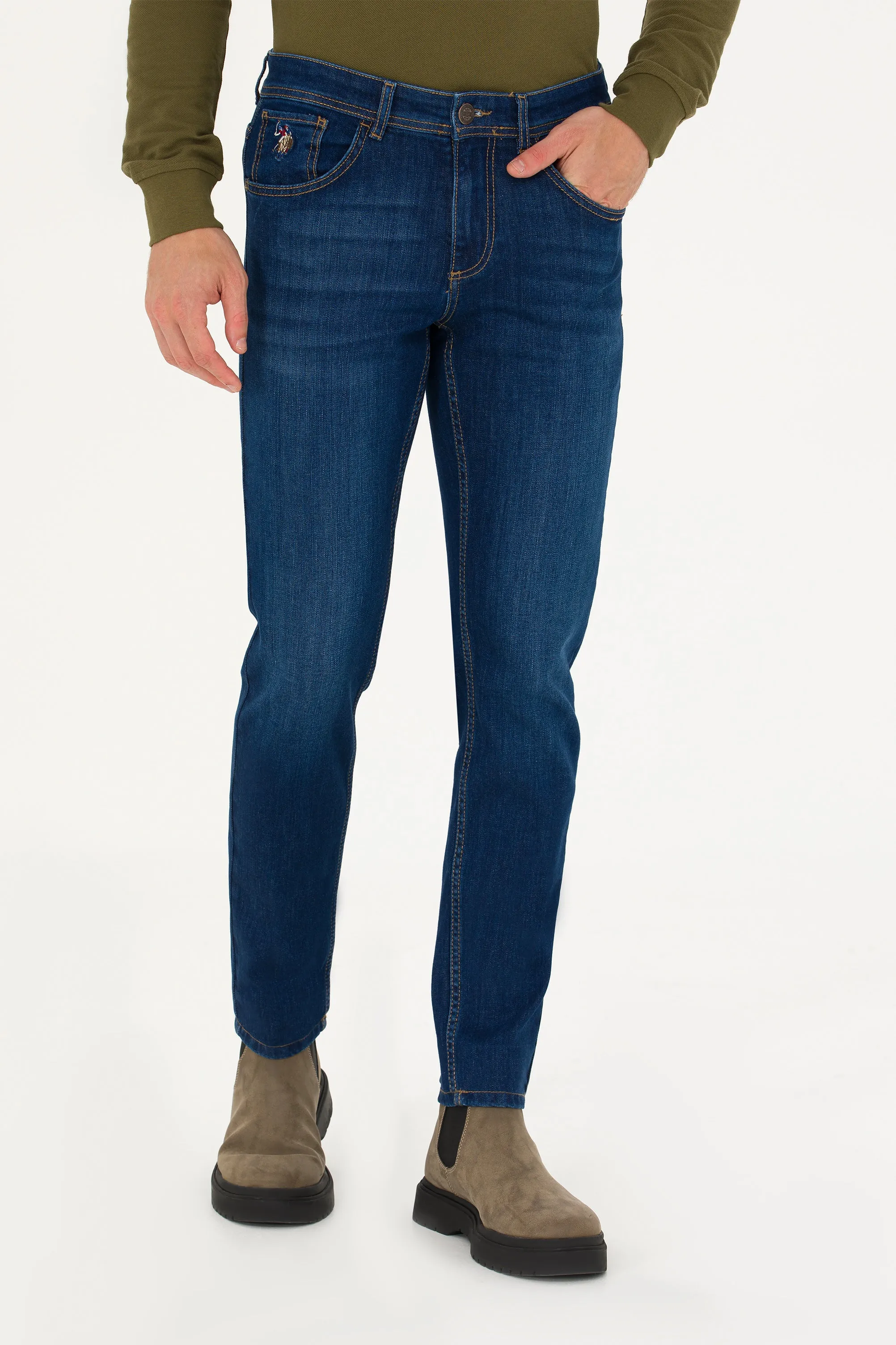JEAN RC-LACOPO-K BLUE FONCÉ - 1727913DN0023