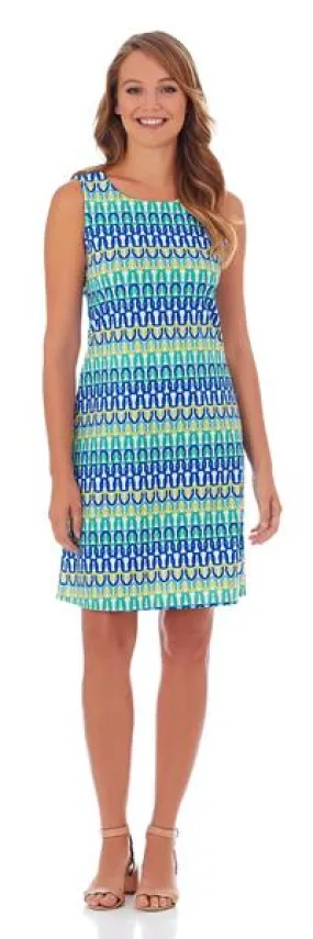 Jude Connally Beth Dress in Linked Chain Multi ON SALE!
