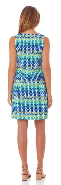Jude Connally Beth Dress in Linked Chain Multi ON SALE!
