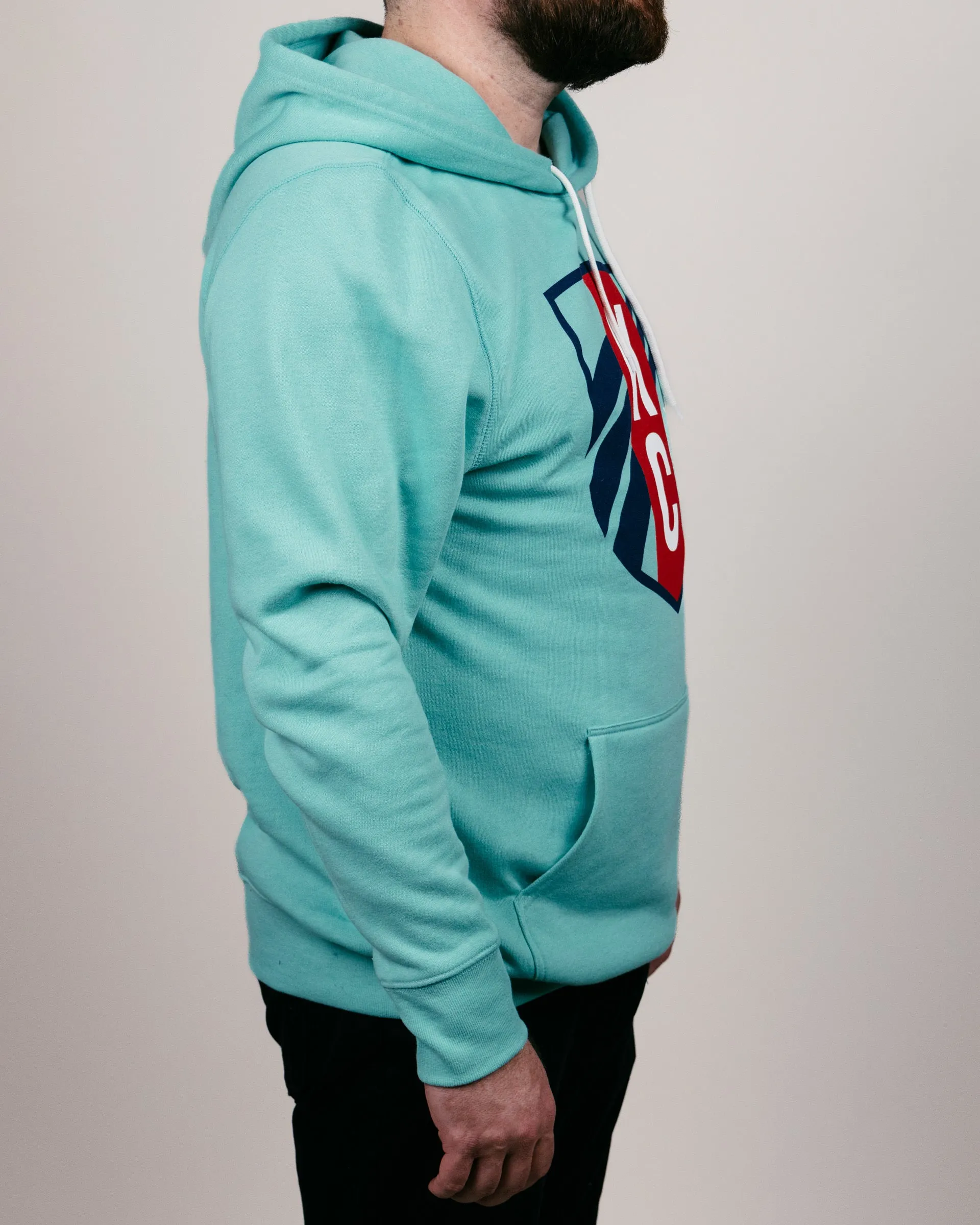 KC Current Logo Crest Teal Hoodie