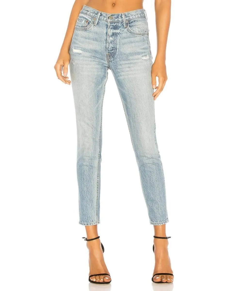 Kiara Mid-Rise Tomboy Jean, Domenico
