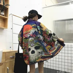 Kimono Cardigan Skull