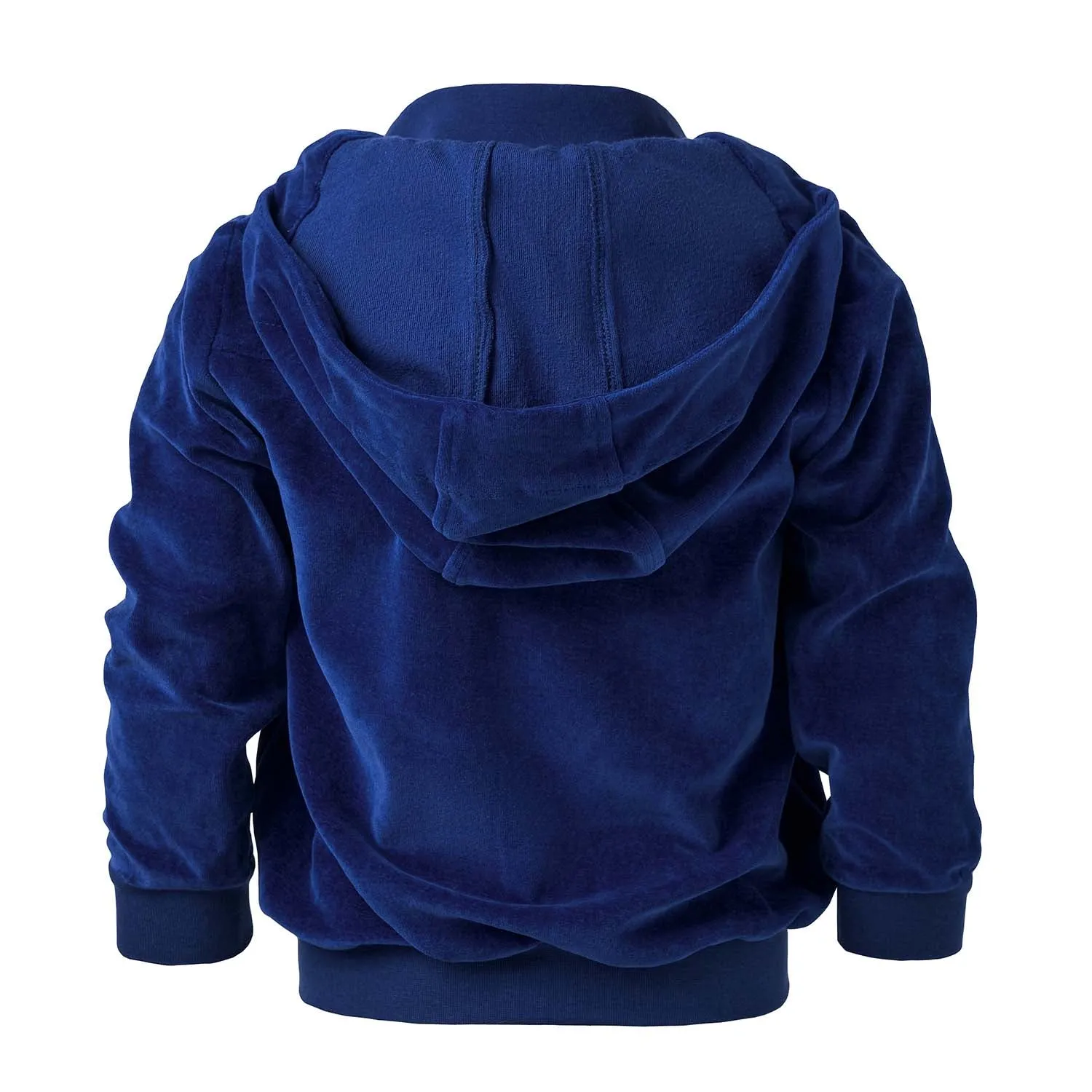 Kinderen Royal Blue Velvet Hoodie