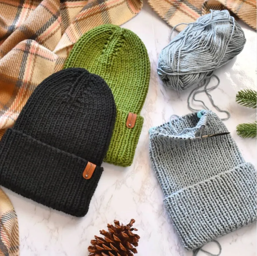 Knit Slouchy Beanie | The BLAKE