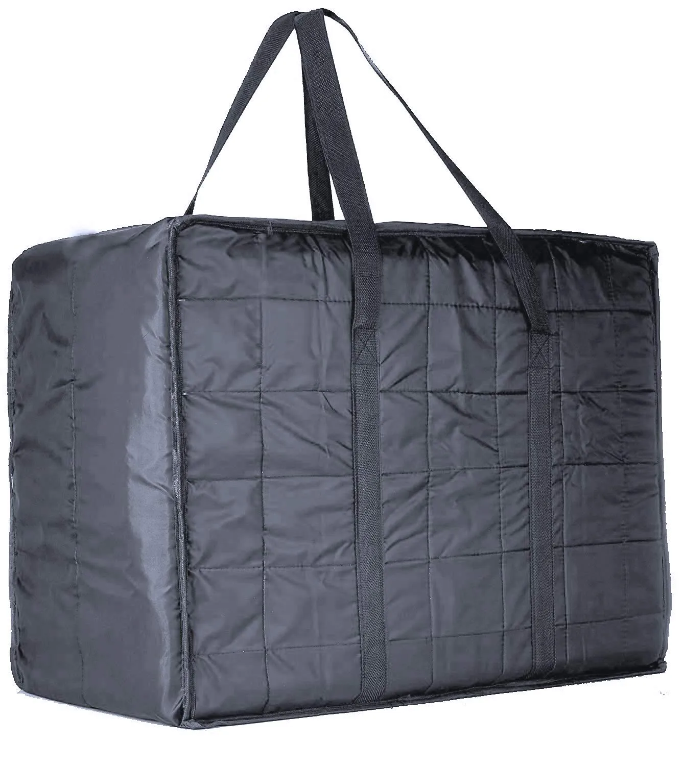 Kuber Industries Parachute Jumbo Attachi Bag Travel Handbag Storage Carrying Bag, Blanket Cover, Duffle, Travel Multi-Purpose Bag (Grey) CTKTC134653