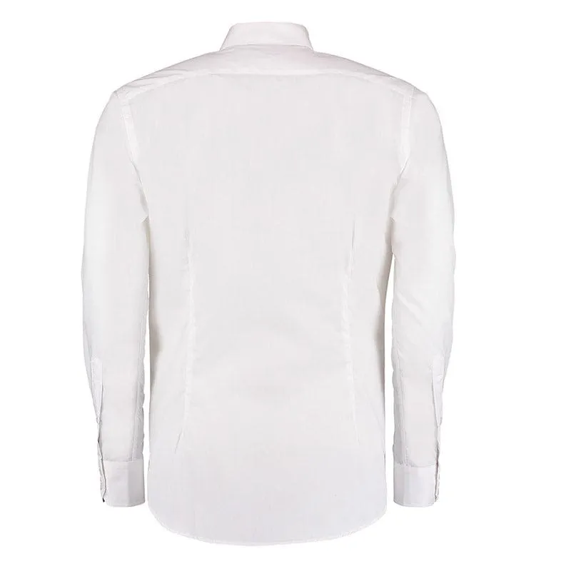 Kustom Kit KK192 Men's Slim Fit Long Sleeve Business Shirt