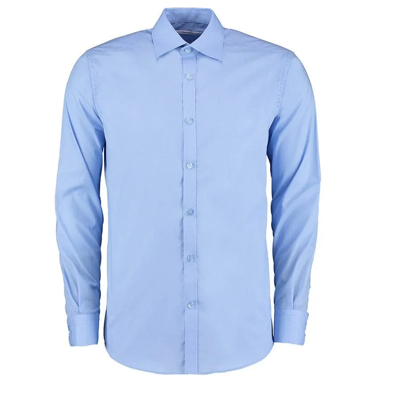Kustom Kit KK192 Men's Slim Fit Long Sleeve Business Shirt