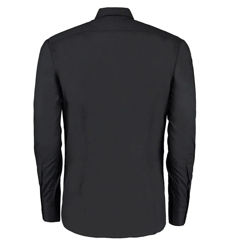 Kustom Kit KK192 Men's Slim Fit Long Sleeve Business Shirt