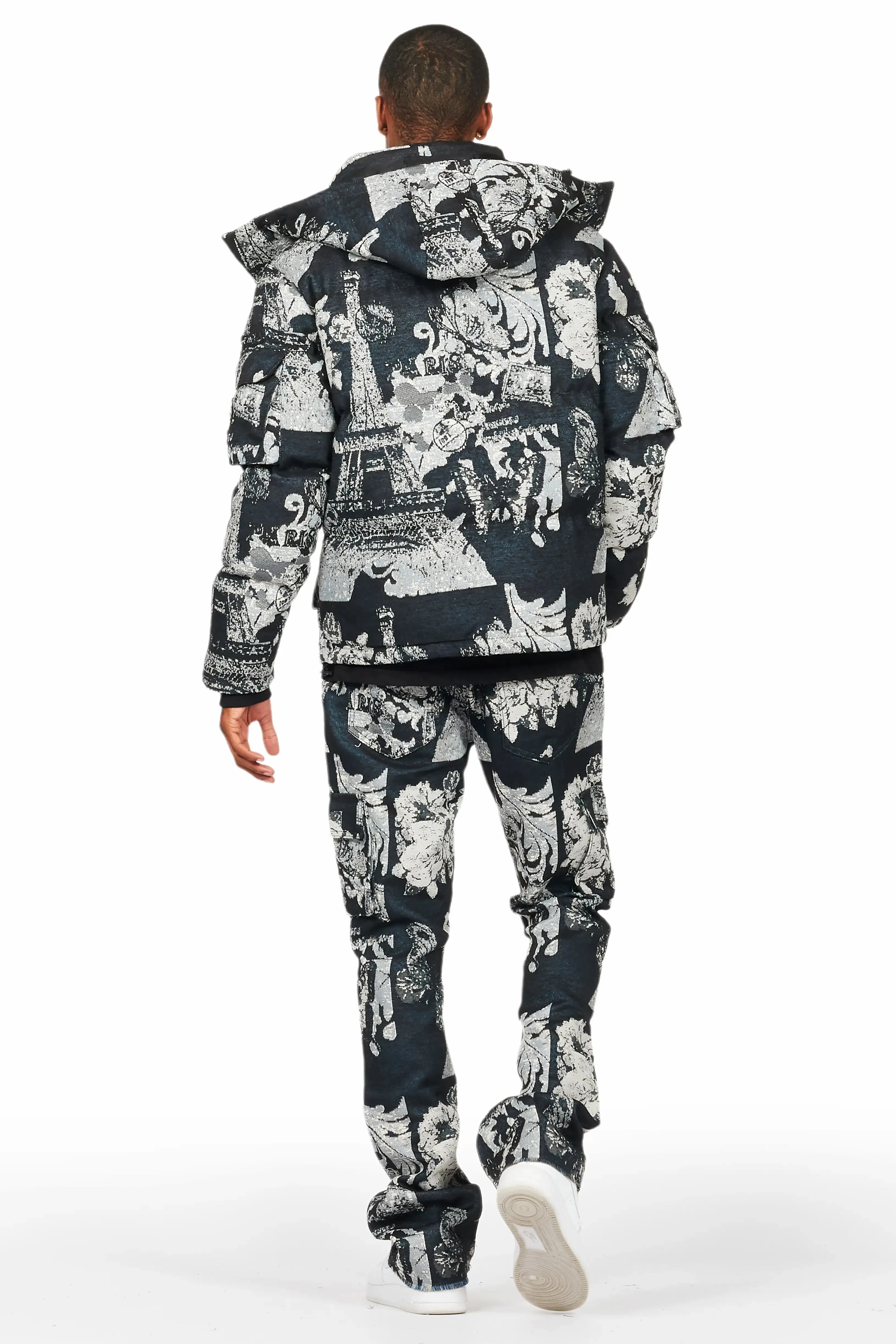 Lamont Black Puffer & Lamont Tapestry Jean Bundle